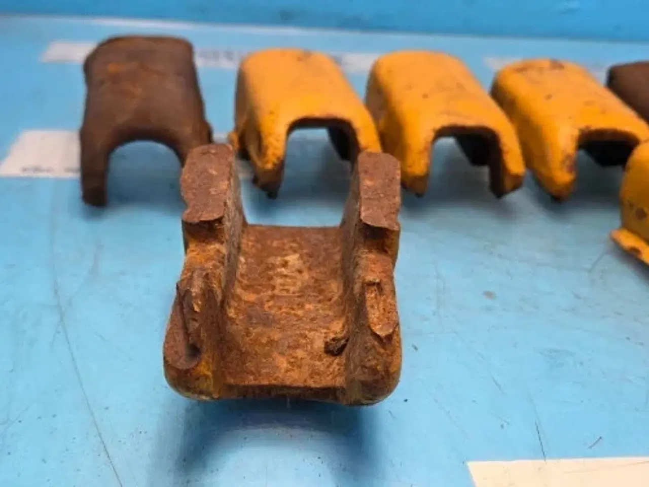 Billede 2 - Hydrema 806 Tænder Til Frontskovl 11 Stk 548113