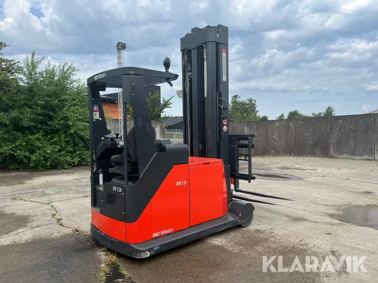 Billede 5 - Smalgangstruck Linde A13 med svingaggregat