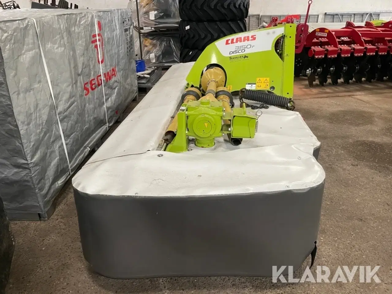 Billede 7 - Skårlægger/skivehøster Claas 3150F disco