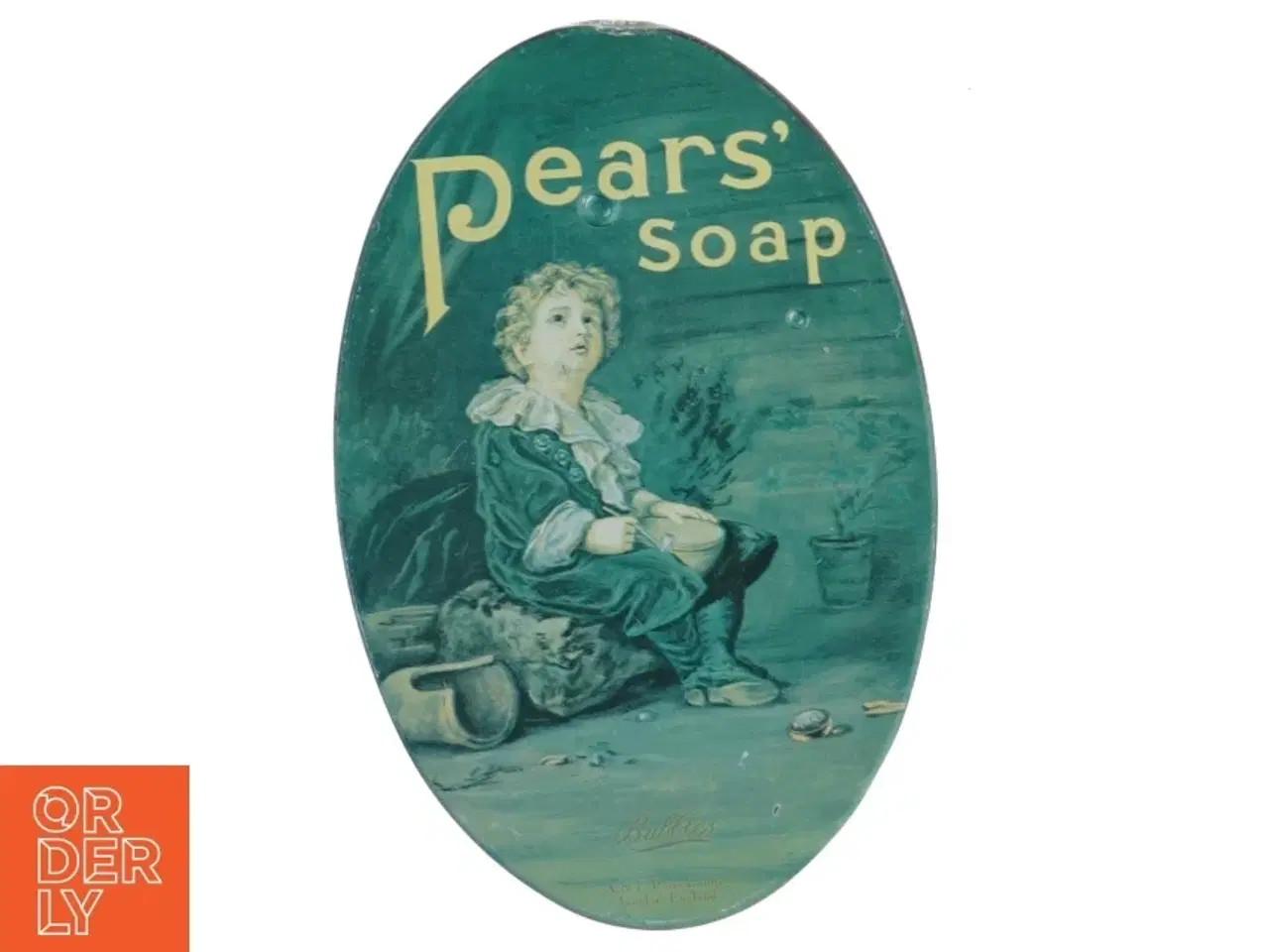 Billede 4 - Pears&#39; Soap dekorativ metaldåse fra Pears (str. H. 6 cm. 14 x. 9,5 cm)