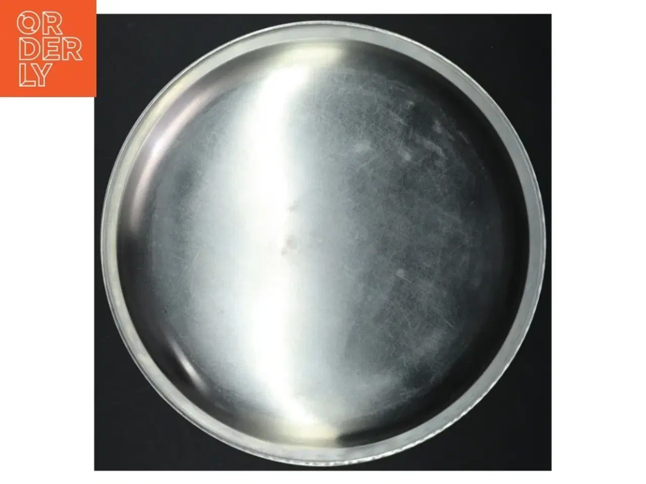 Billede 1 - Rundt metalbakke (str. 28 cm)