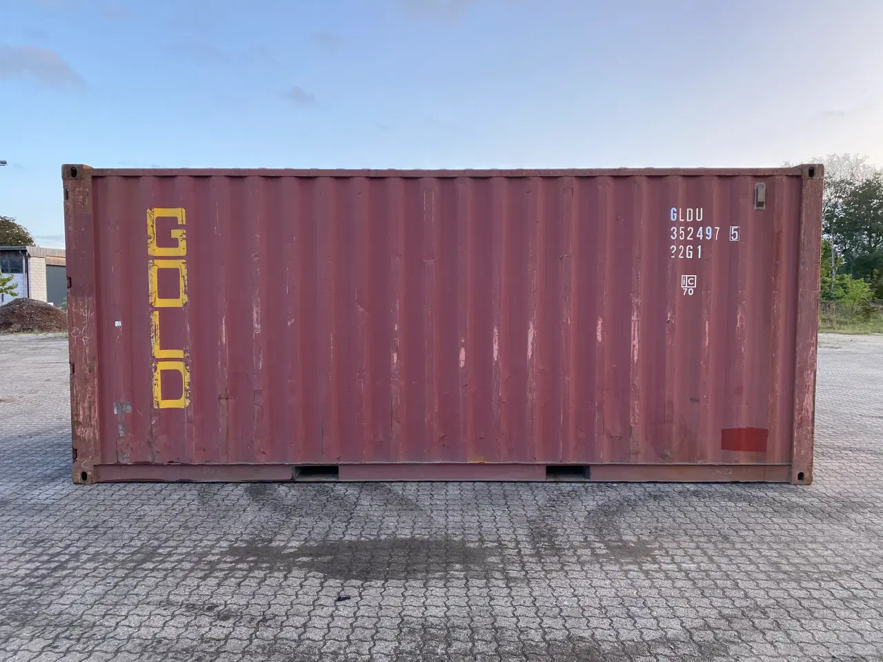 Billede 3 - 20 fods container - ID: GLDU 352497-5