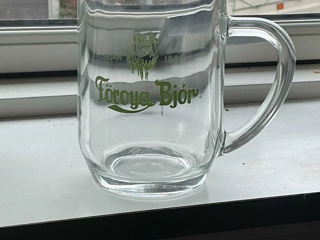 Billede 3 - Vintage Föroya Bjór ølglas 