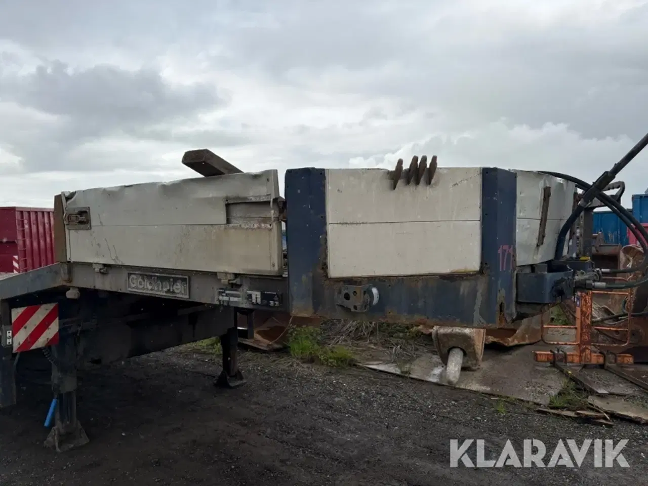 Billede 11 - Maskintrailer / lavlæsser Goldhofer STN-L 3-39/80 A