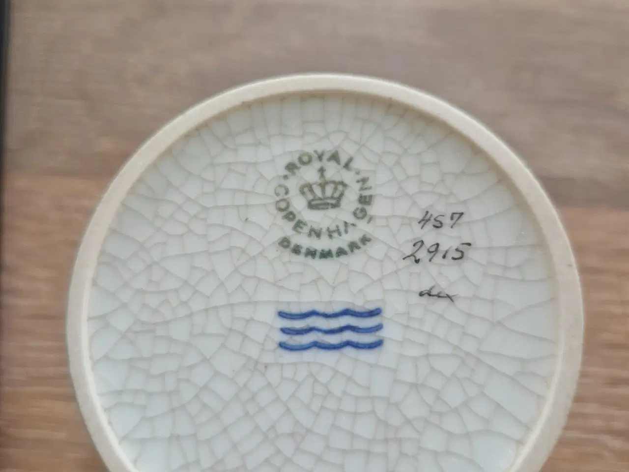 Billede 2 - Krakele '/ porcelænskrukke fra Royal Copenhagen. 
