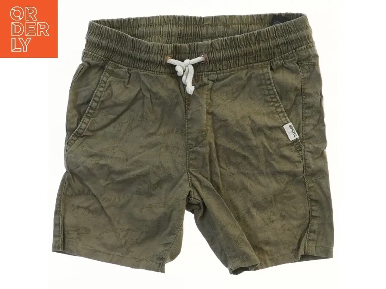 Billede 1 - Grønne shorts med dinosaurmønster fra H&M (str. 104)