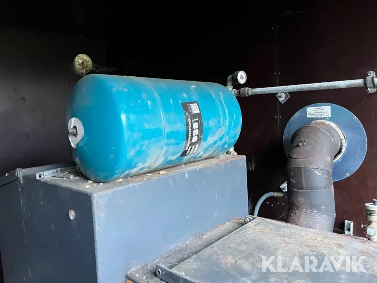 Billede 9 - Container Passat Compact c2 med indbygget varmeanlæg til korn & træpiller