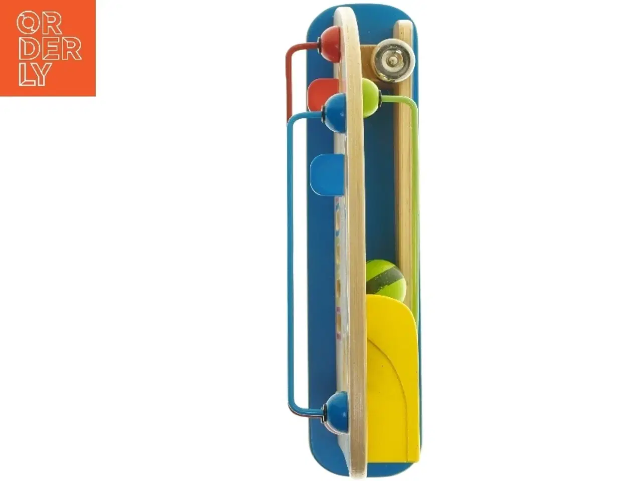 Billede 5 - Trælegeplade med kuglebaner fra Hape (str. 40x33 cm)