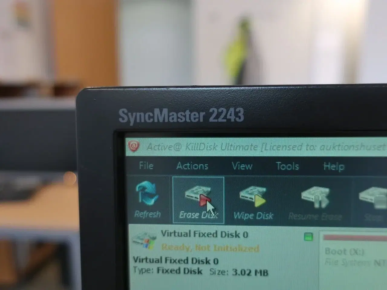 Billede 5 - HP 22" skærm m. tastatur SynchMaster 2243 (PC medfølger ikke)