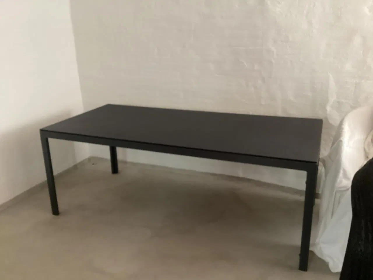 Billede 1 - Havebord med hærdet ru glasplade