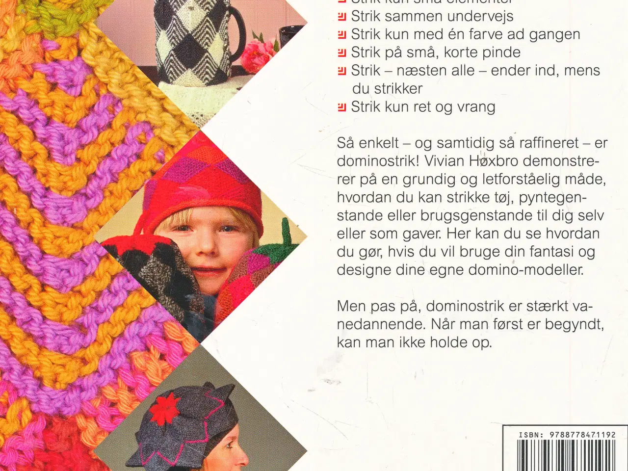 Billede 2 - NY - DOMINOSTRIK - ENKEL STRIK I TERN OG STRIBER 