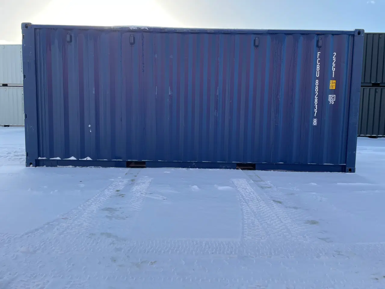 Billede 3 - 20 fods containere med eller uden isolering