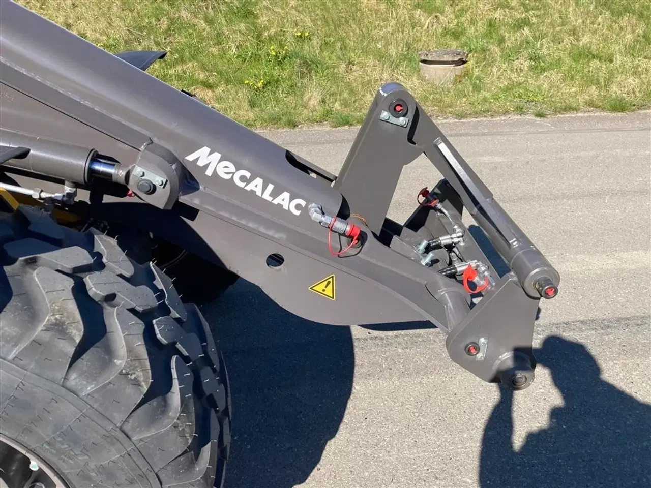 Billede 9 - Mecalac AX 850 Monobom med hydraulisk hurtigskift