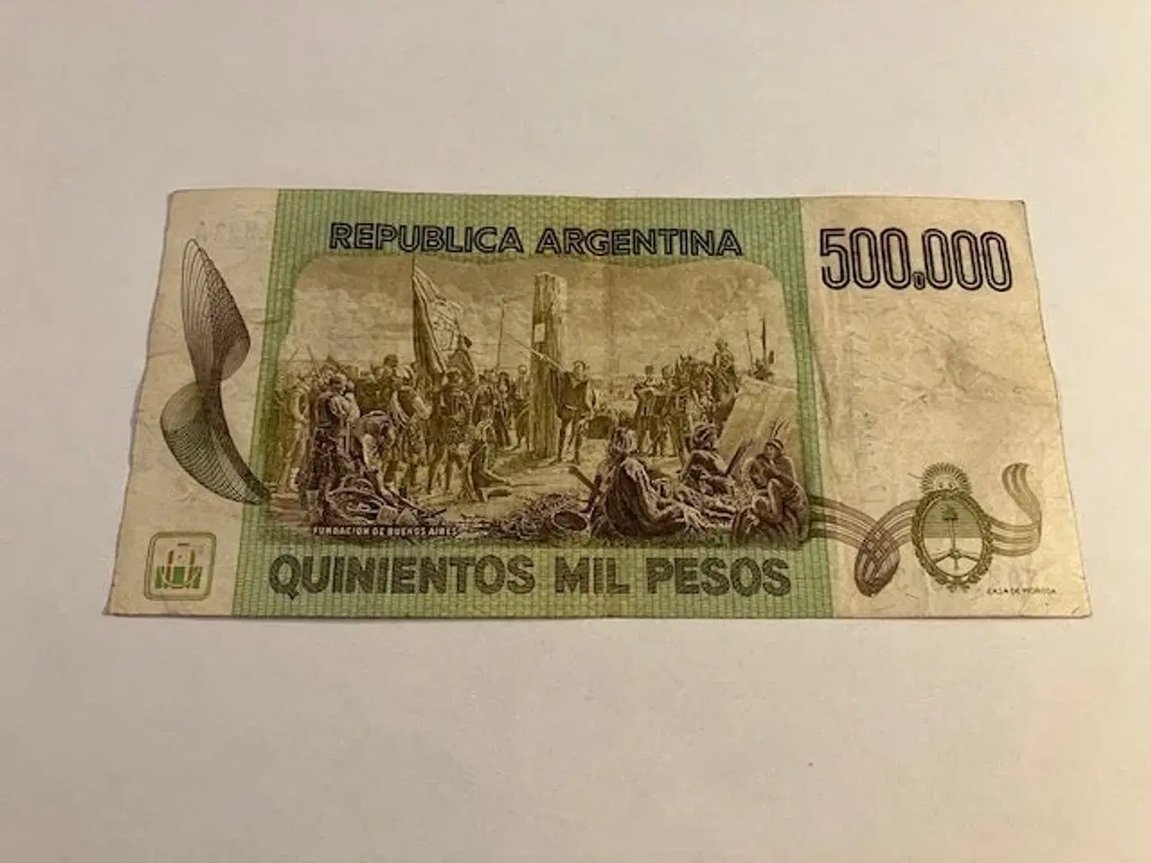 Billede 2 - 500.000 Pesos Argentina