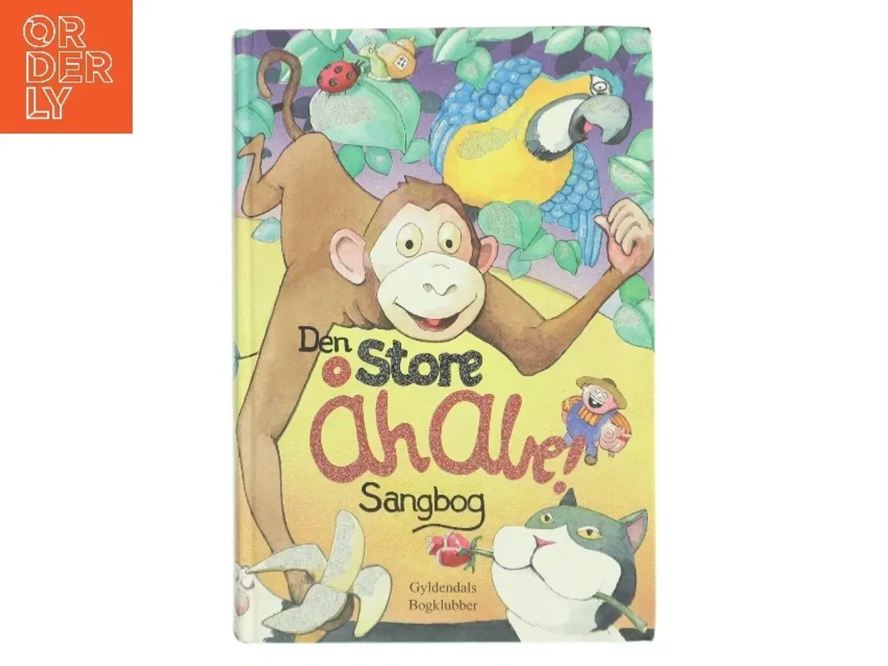 Billede 1 - Den store Åh abe! sangbog af Sten Wijkman Kjærsgaard (Bog)