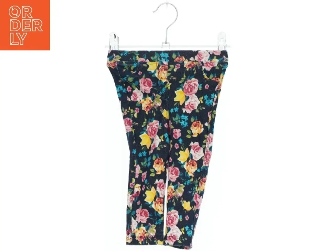 Billede 1 - Blomstrede leggings fra DeFacto (str. 74)