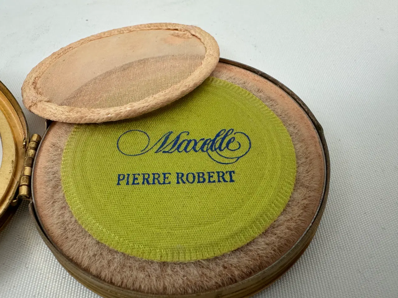 Billede 6 - Vintage messing pudderdåse m. spejl