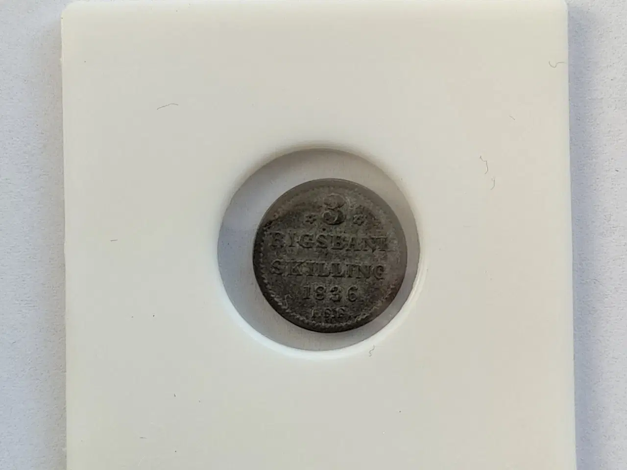 Billede 1 - 3 Rigsbankskilling 1836