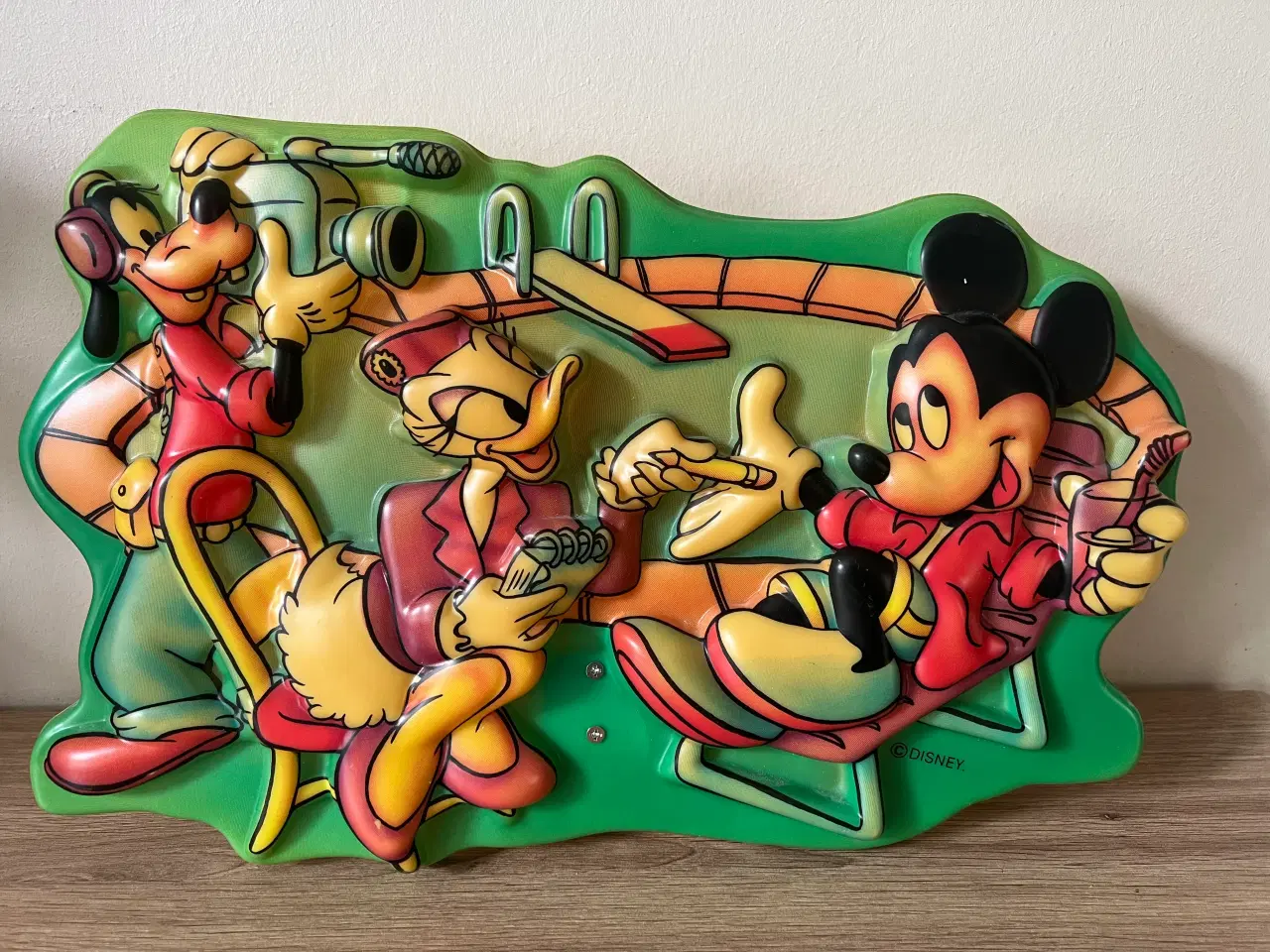 Billede 2 - Stor flot retro Disney lampe 