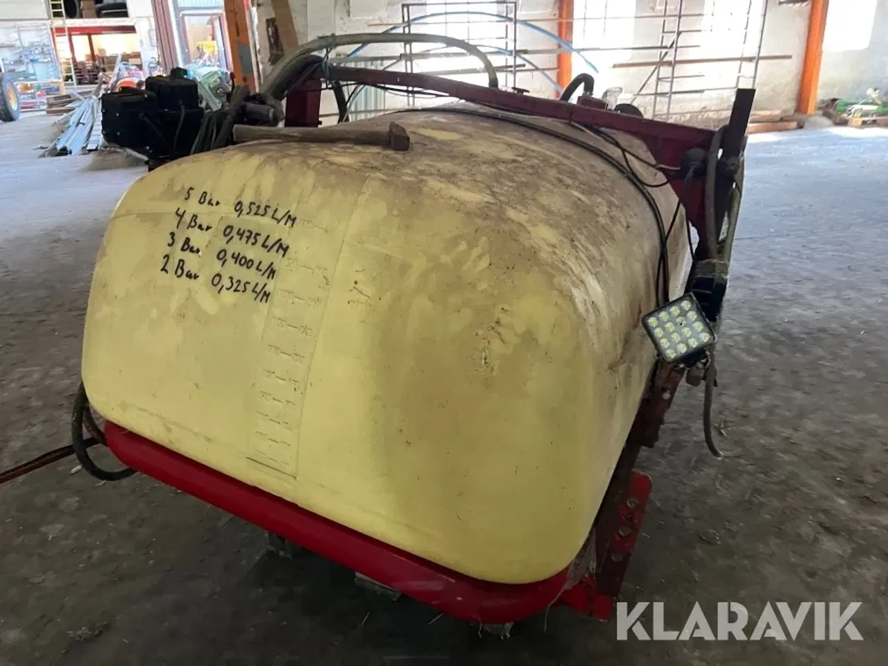 Billede 6 - Gødningstank 1500 liter Hardi frontmonteret