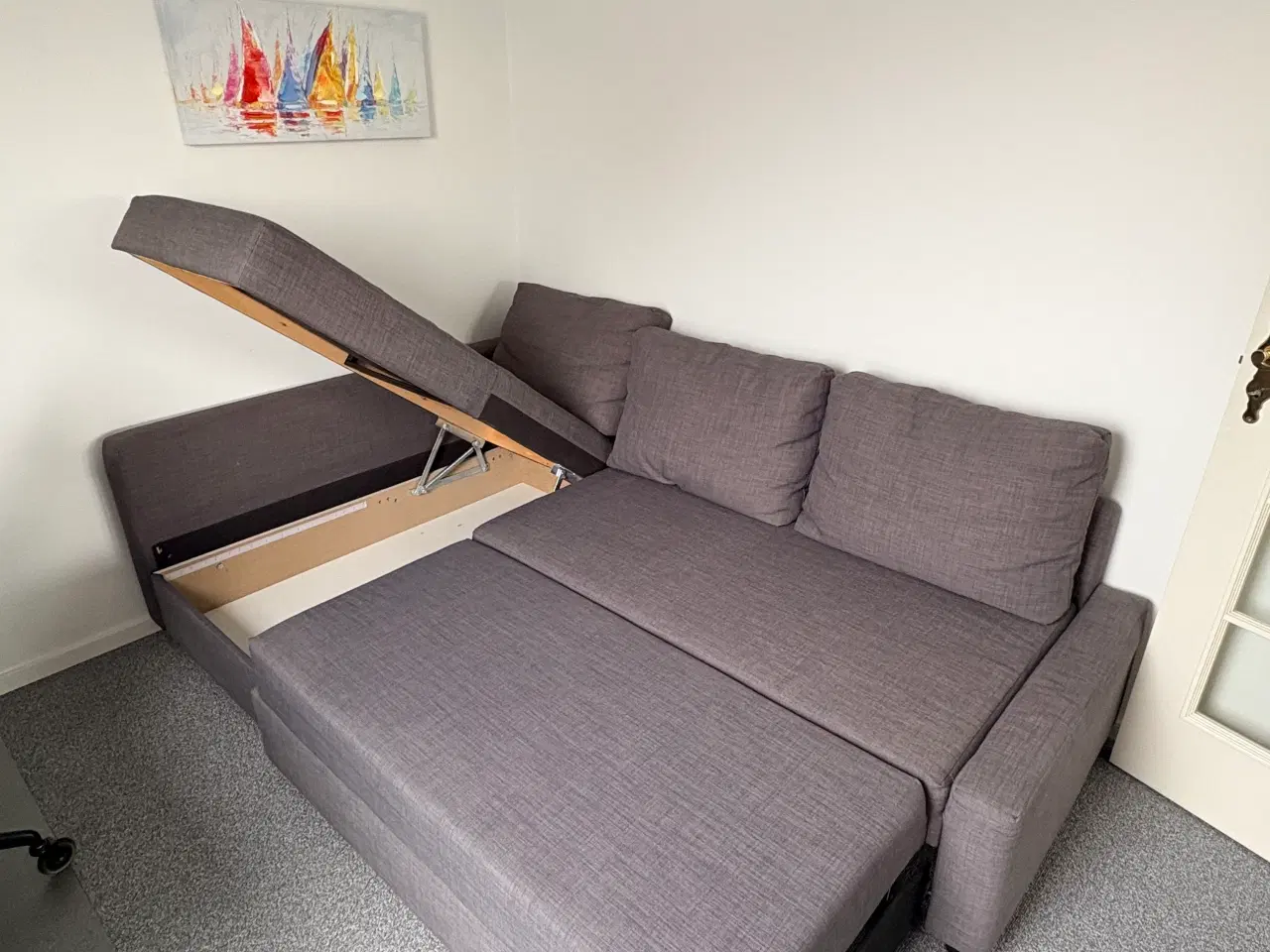 Billede 6 - Sovesofa med opbevaring