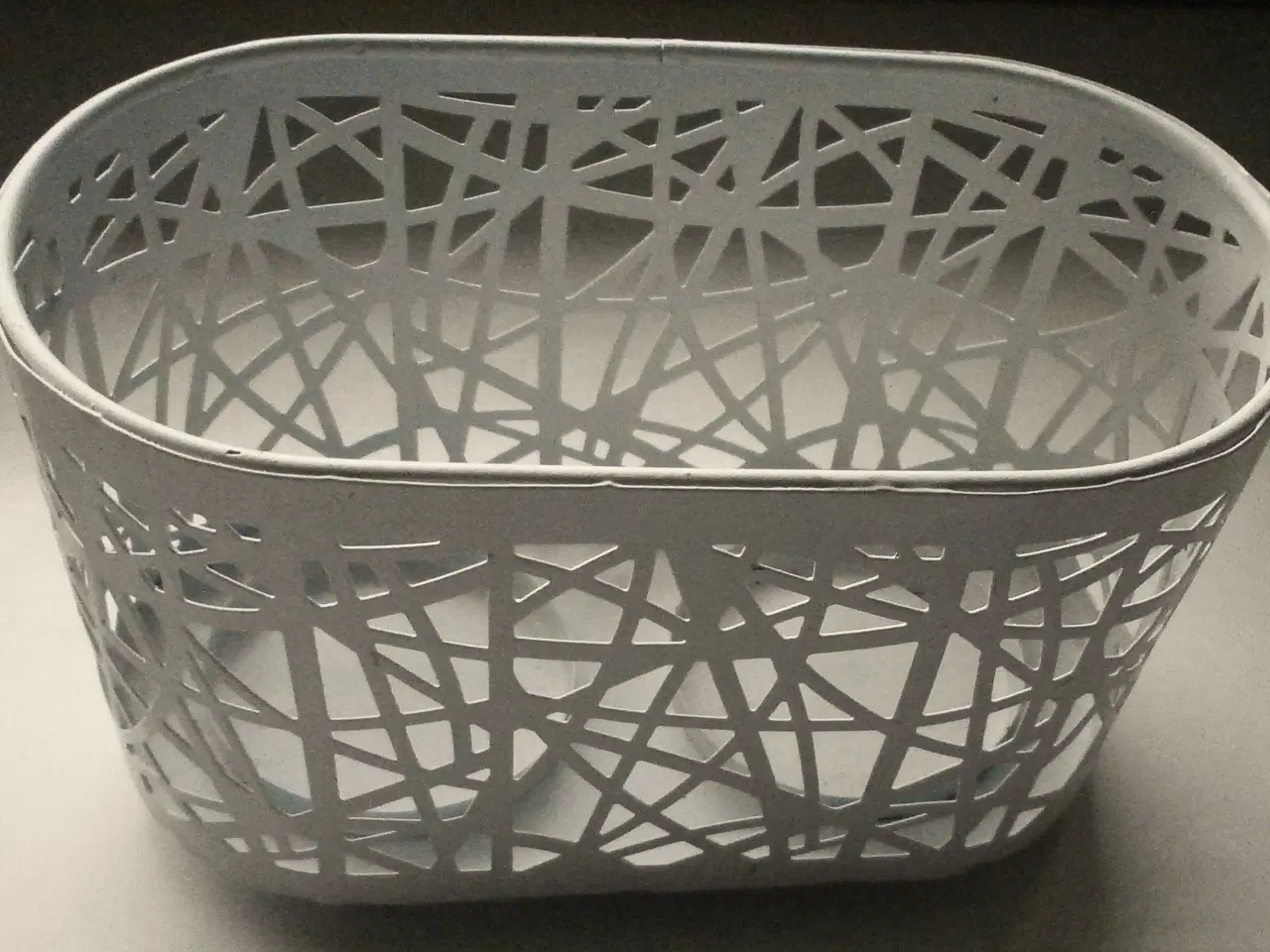 Billede 1 - NY LANTERNE(Windlicht) - hvid farve