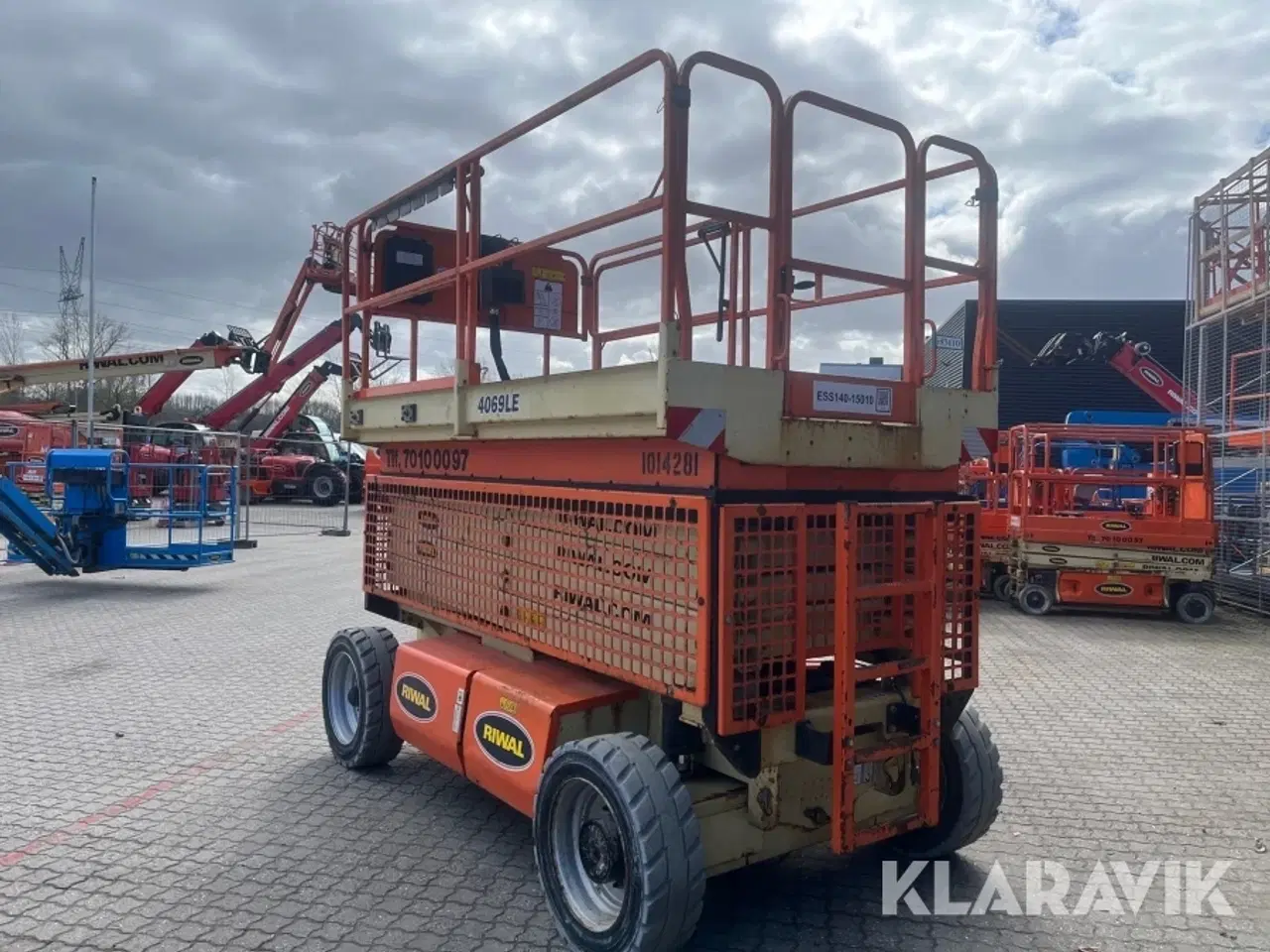 Billede 4 - Sakselift JLG 4069LE 14.9meter