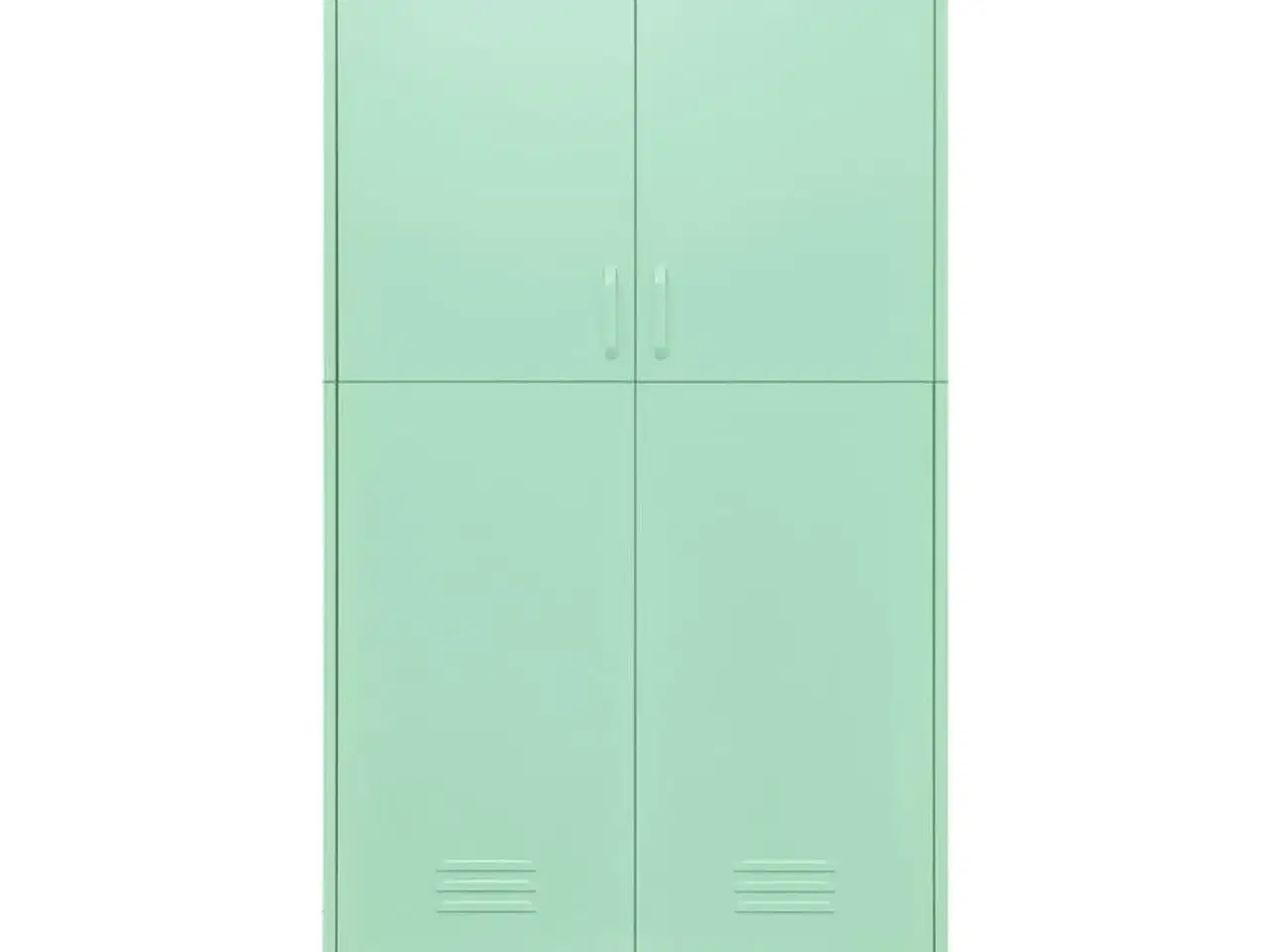 Billede 4 - Klædeskab 90x50x180 cm stål mintgrøn
