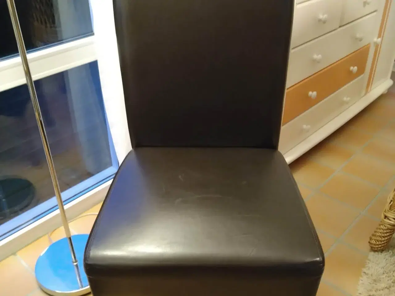 Billede 3 - Barletta stole mørk brun og ask ben