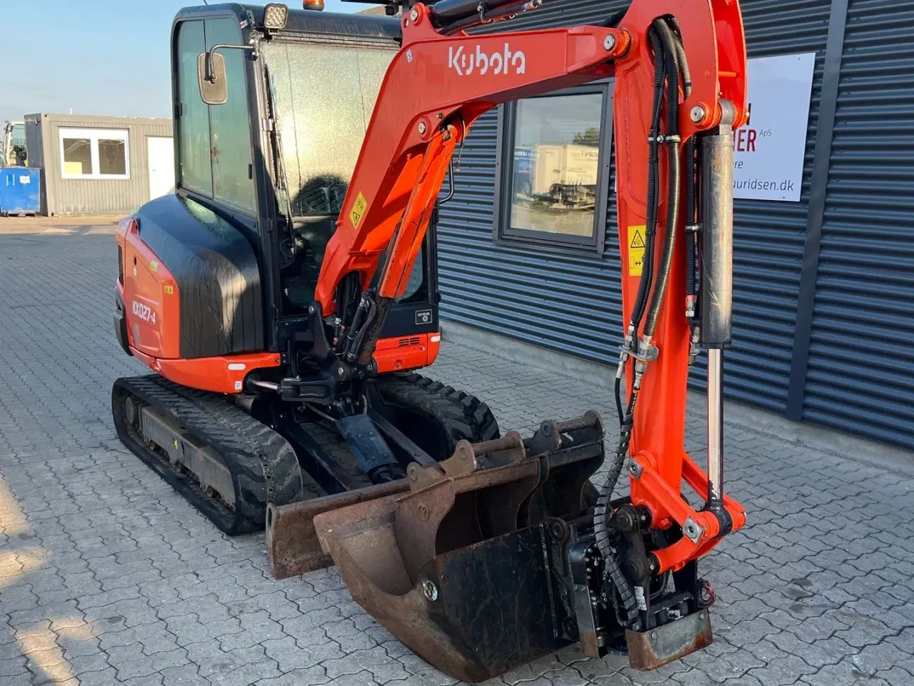 Billede 3 - Kubota kx027-4 rotortilt svensker skovl og 2 graveskovle