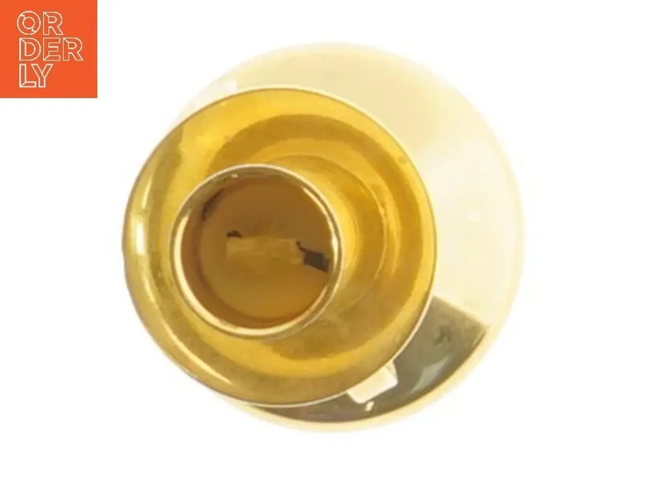 Billede 3 - Lysestage i guld (str. 13 cm)