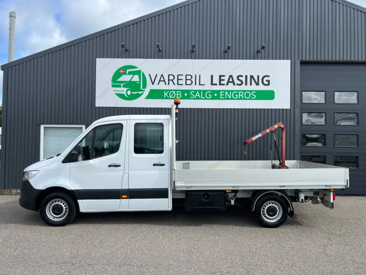 Billede 1 - Mercedes Sprinter 316 2,2 CDi A3 Mandskabsvogn m/lad aut. RWD