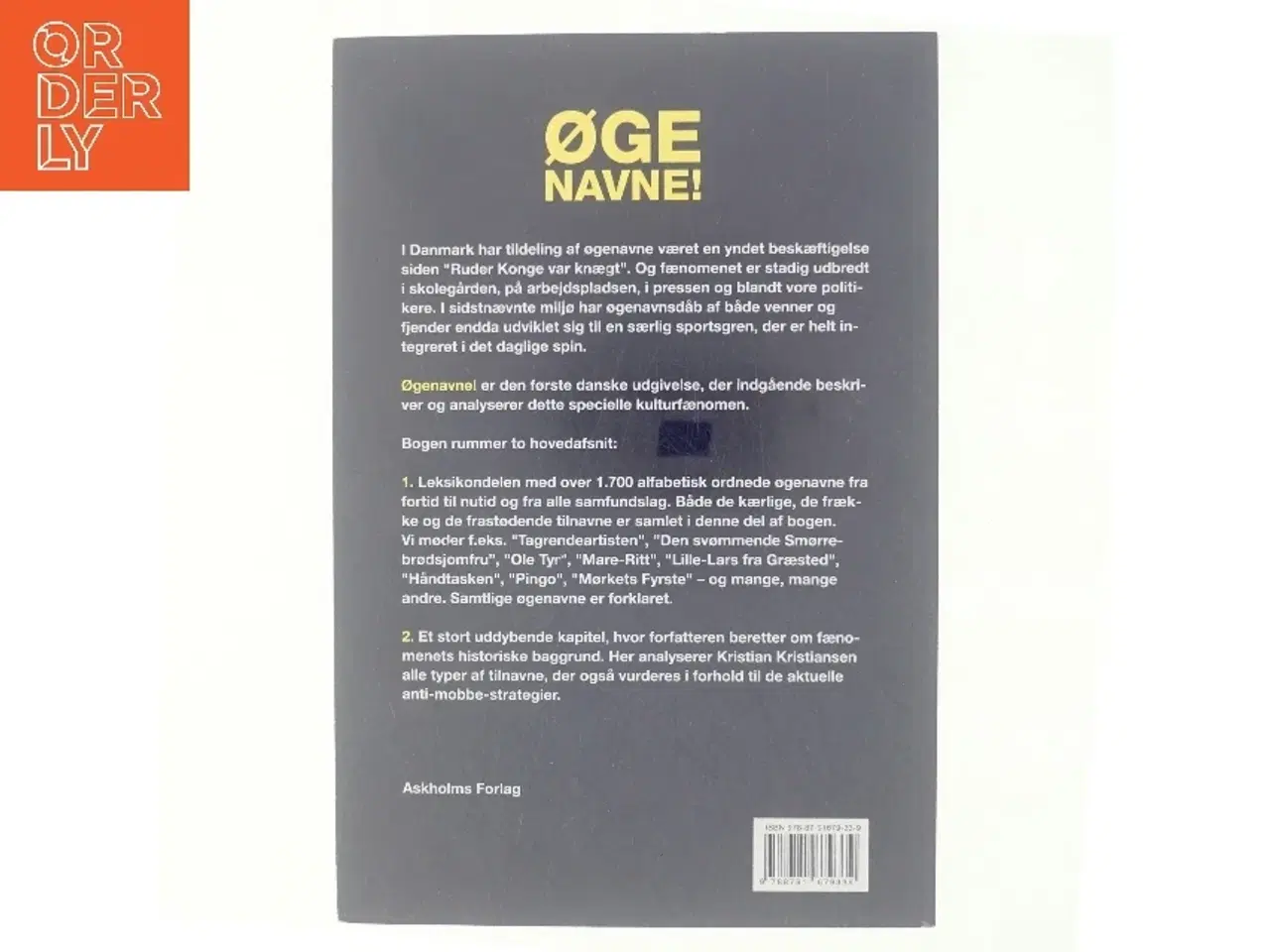 Billede 3 - Øgenavne! af Kristian Kristiansen (f. 1953) (Bog)