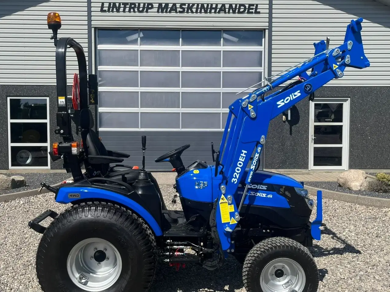 Billede 11 - Solis H26 HST Turfdæk og Frontlæsser