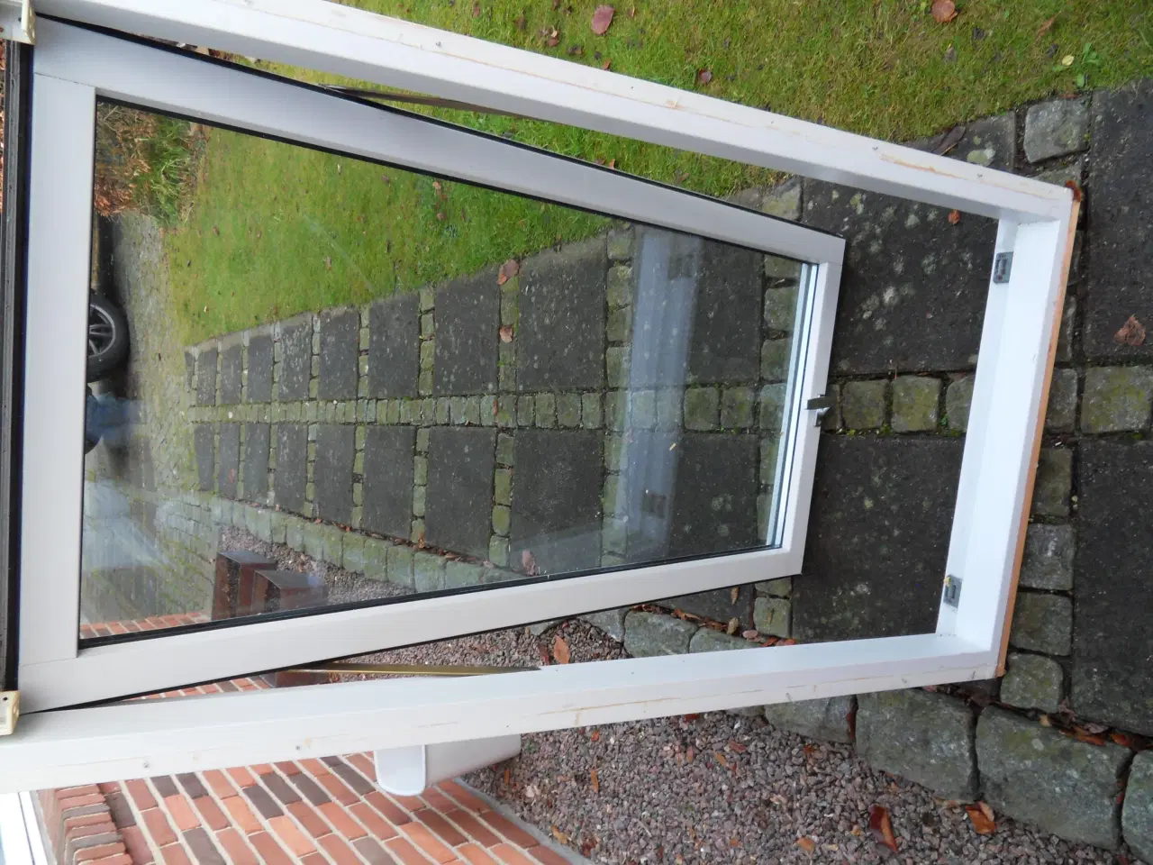 Billede 2 - Termovindu,  71x132 cm  tophængt hvidt. 4 ens