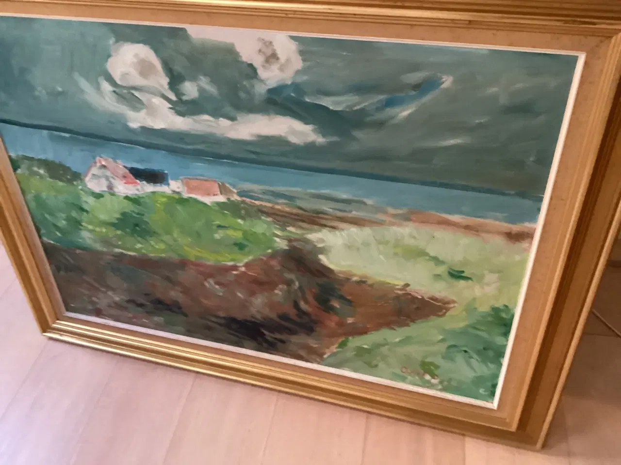 Billede 5 - Axel P Jensen. Olie på lærred.