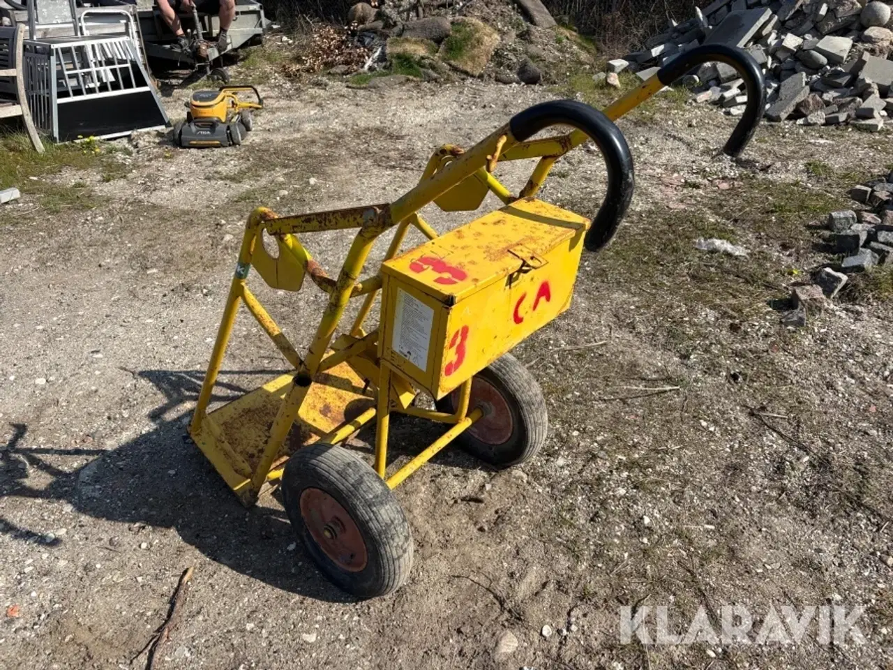 Billede 2 - Gasflaskevogn Ravendo