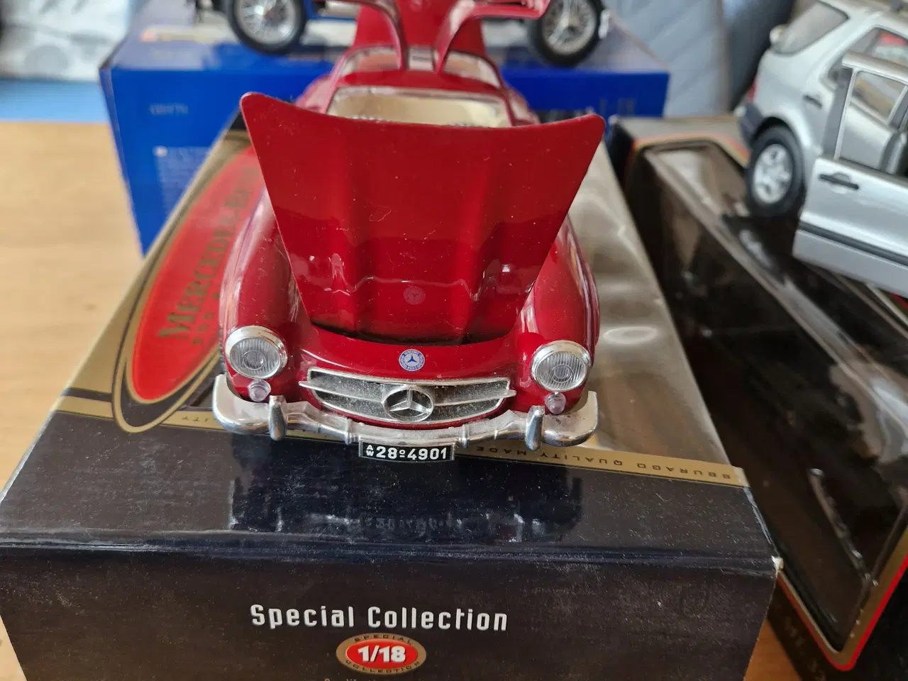 Billede 6 - Modelbiler Mercedes - samling 10 stk 1/18