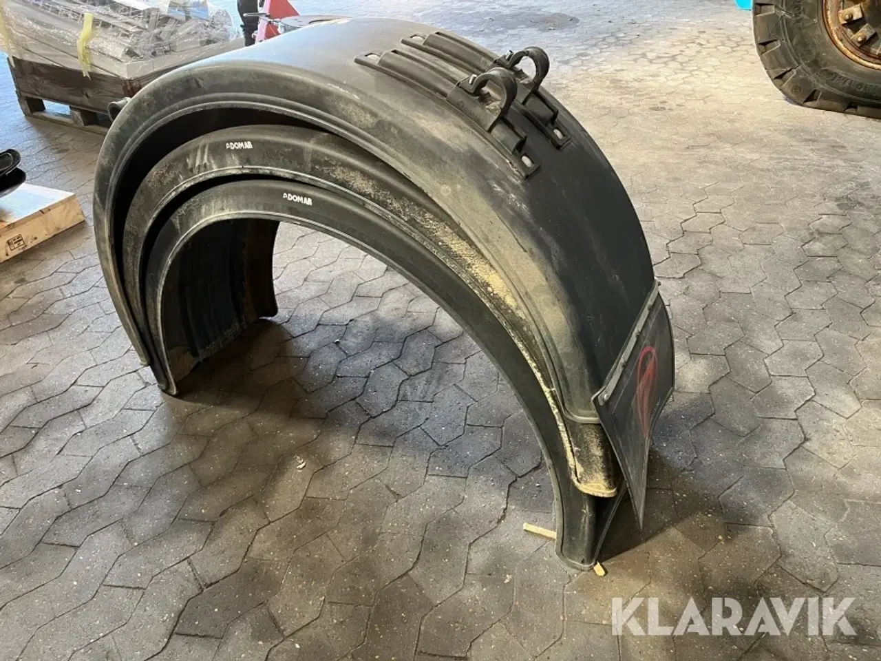 Billede 4 - Hjulskærme LAG med beslag 3 styk