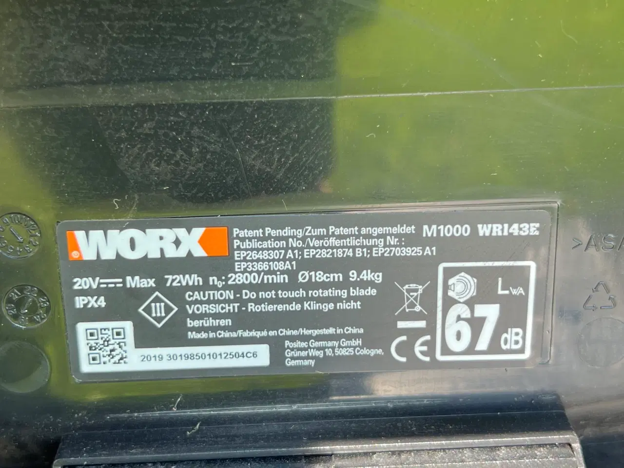 Billede 4 - Worx m 1000