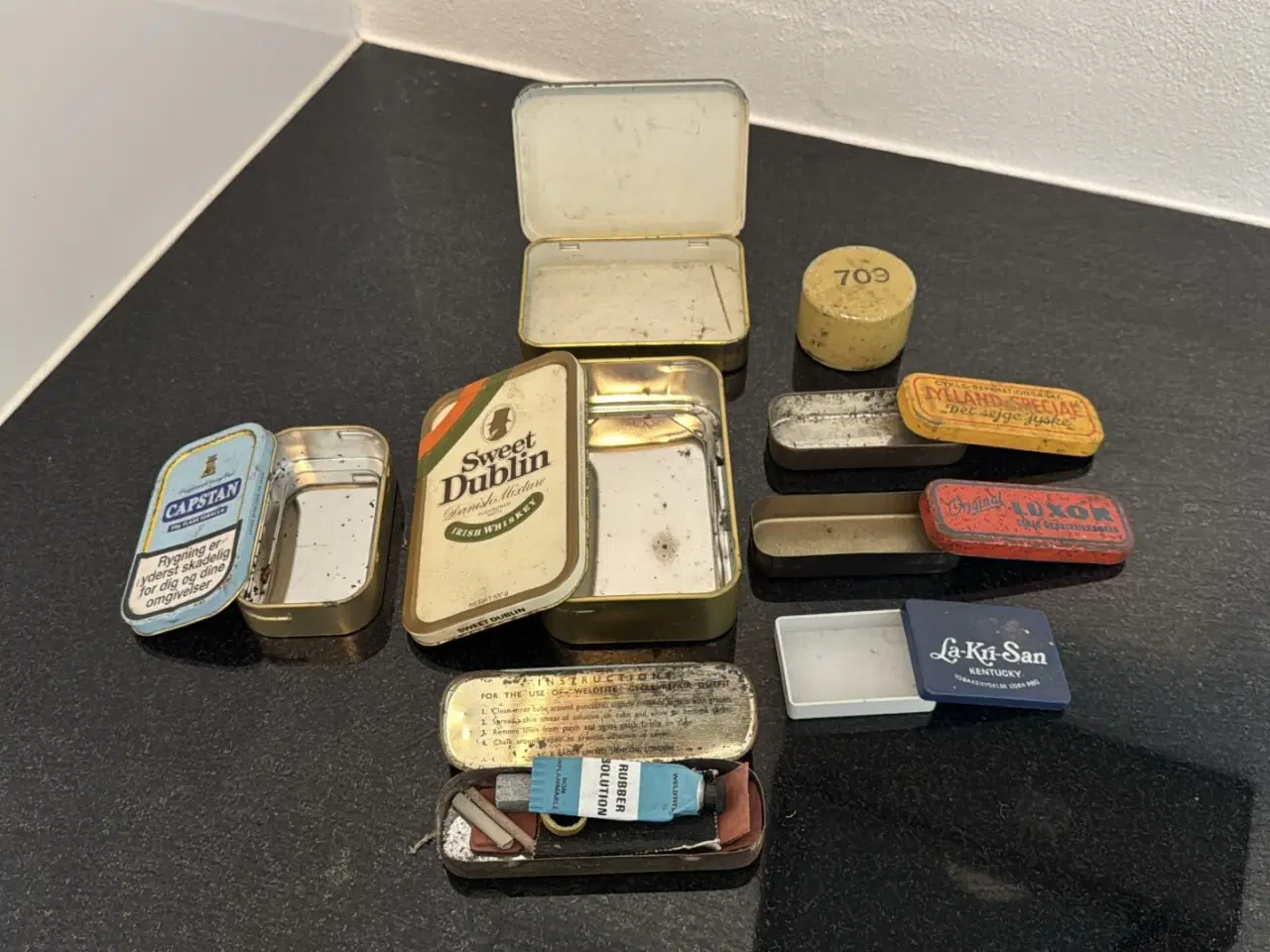 Billede 3 - Gamle metalkasser og cigarkasser