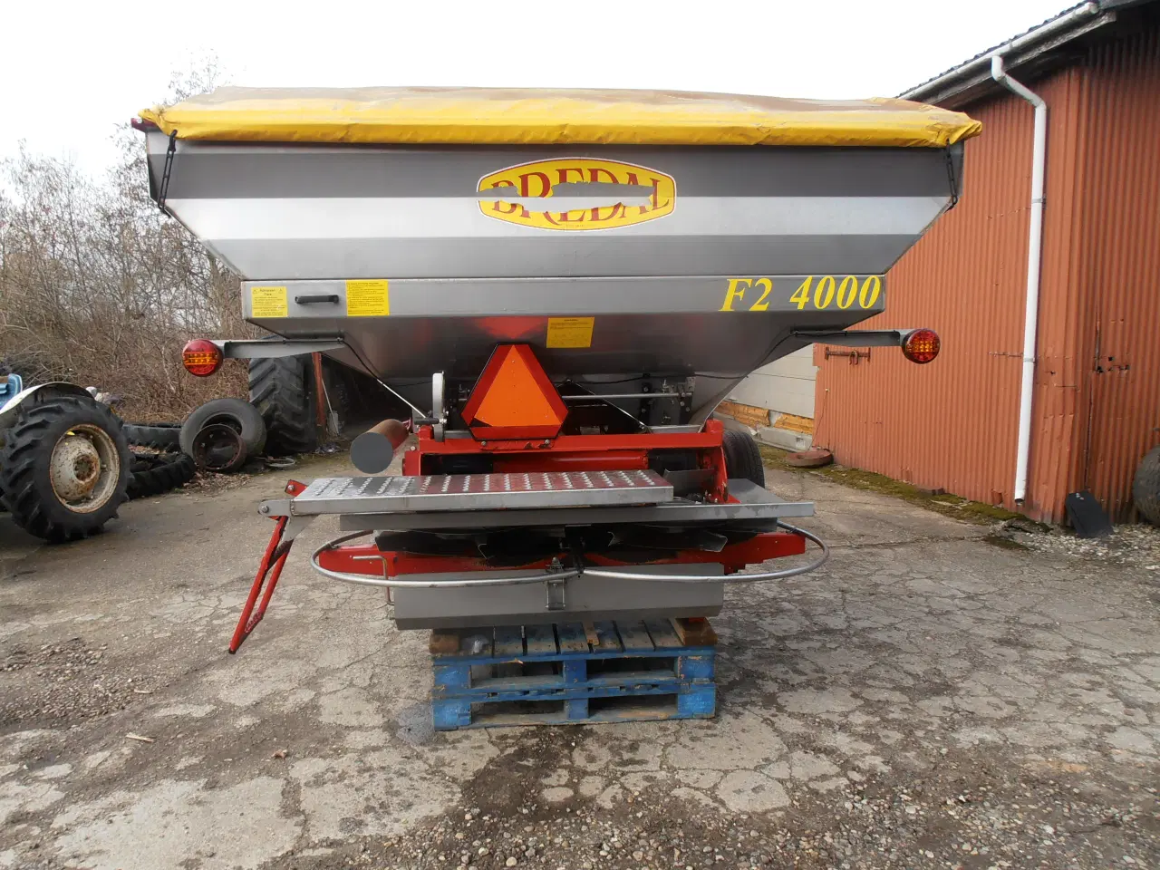 Billede 3 - Bredal F2 Gødningsspreder rustfri . 