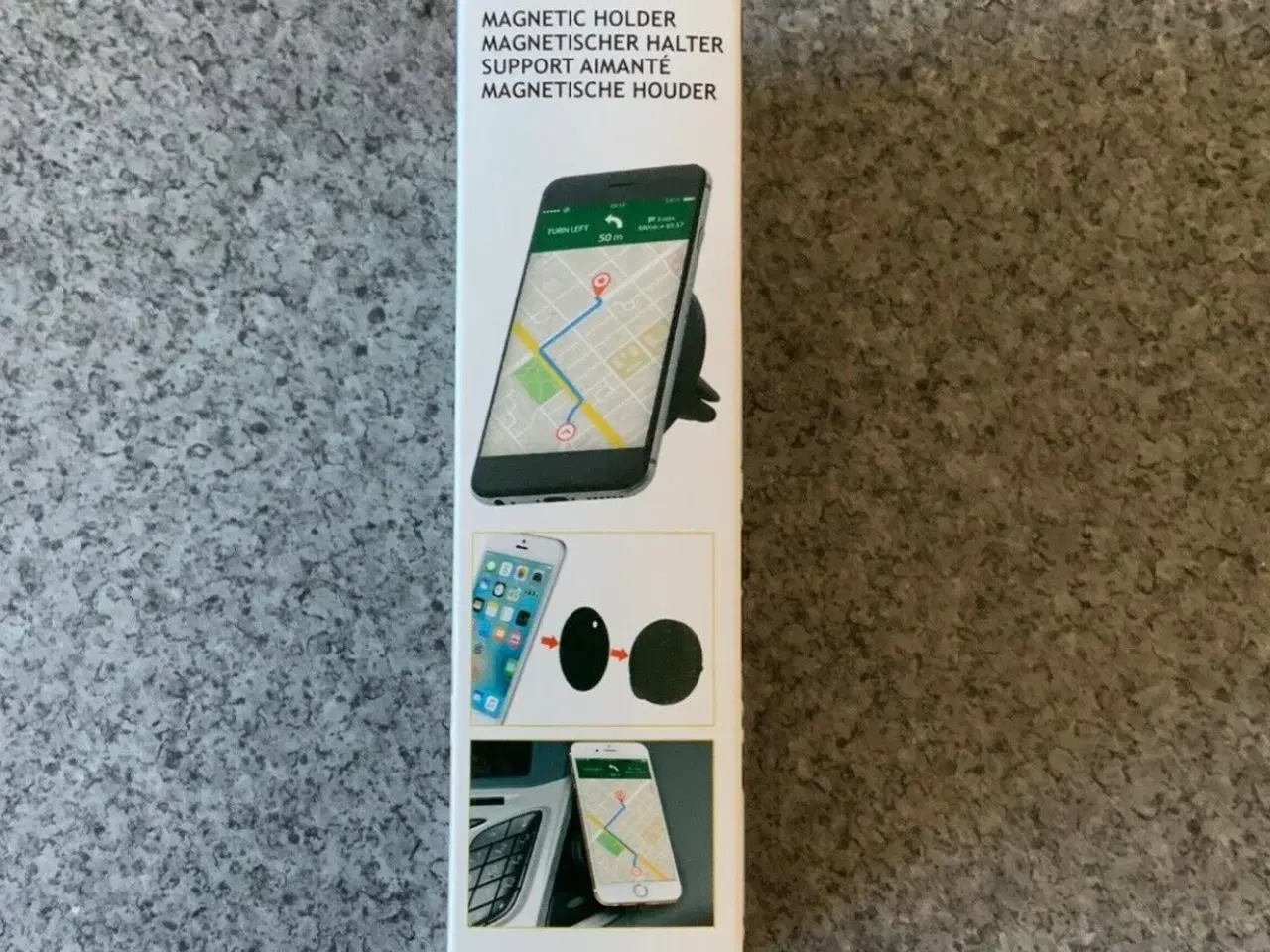 Billede 4 - Magnetisk holder til mobiltelefon