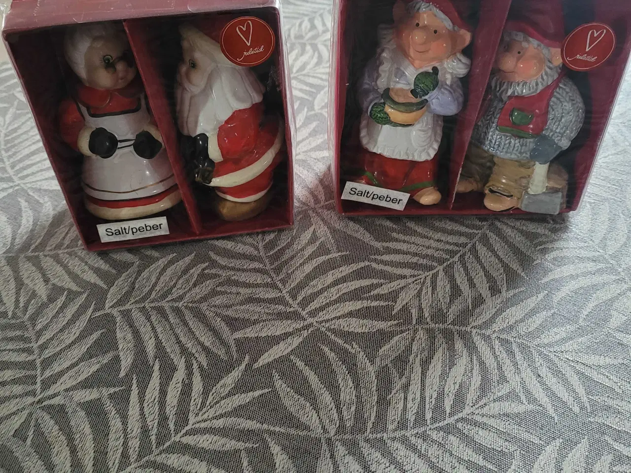 Billede 7 - Salt og peber sæt julemotiver 