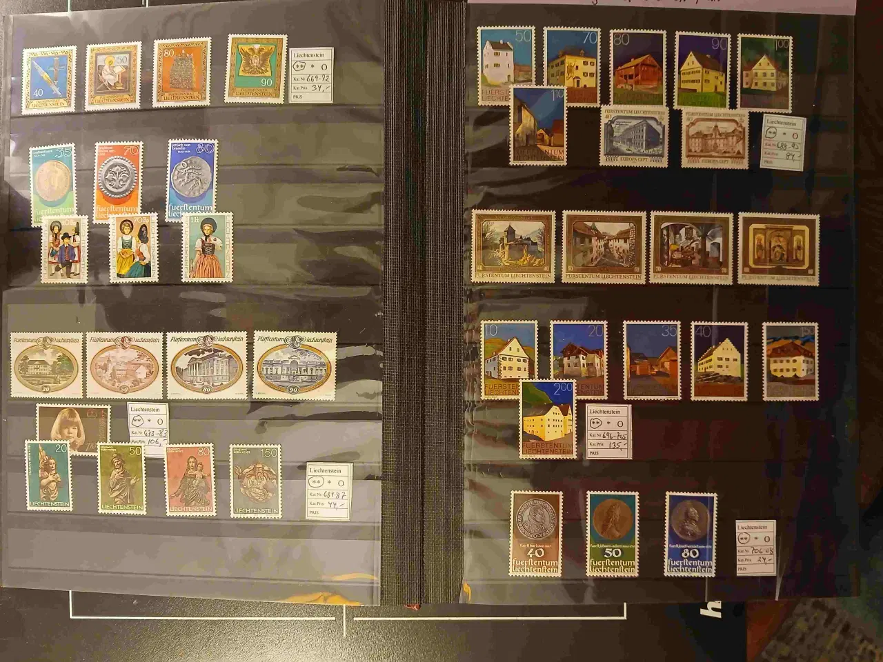 Billede 8 - Liechtenstein (40) Postfrisk ** samling fra 1956 t