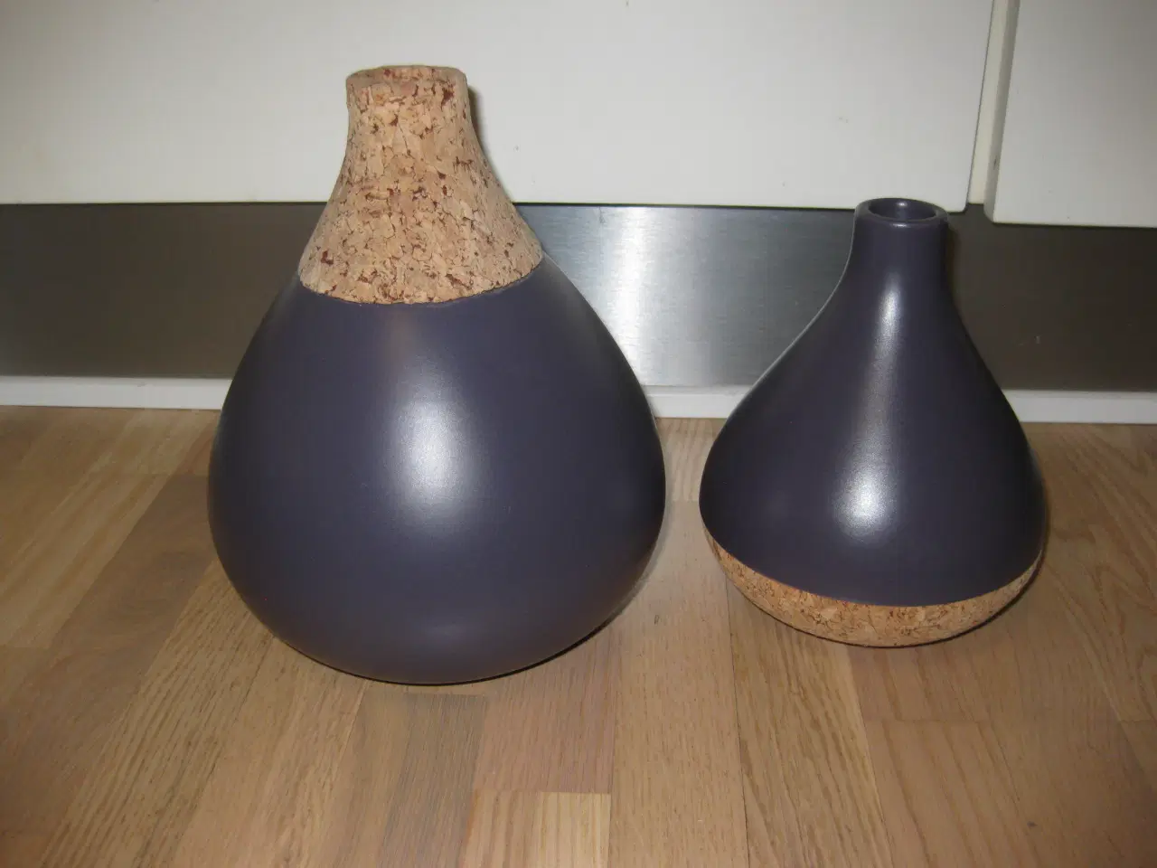 Billede 4 - 2 smarte vaser fra Bloomingville samlet