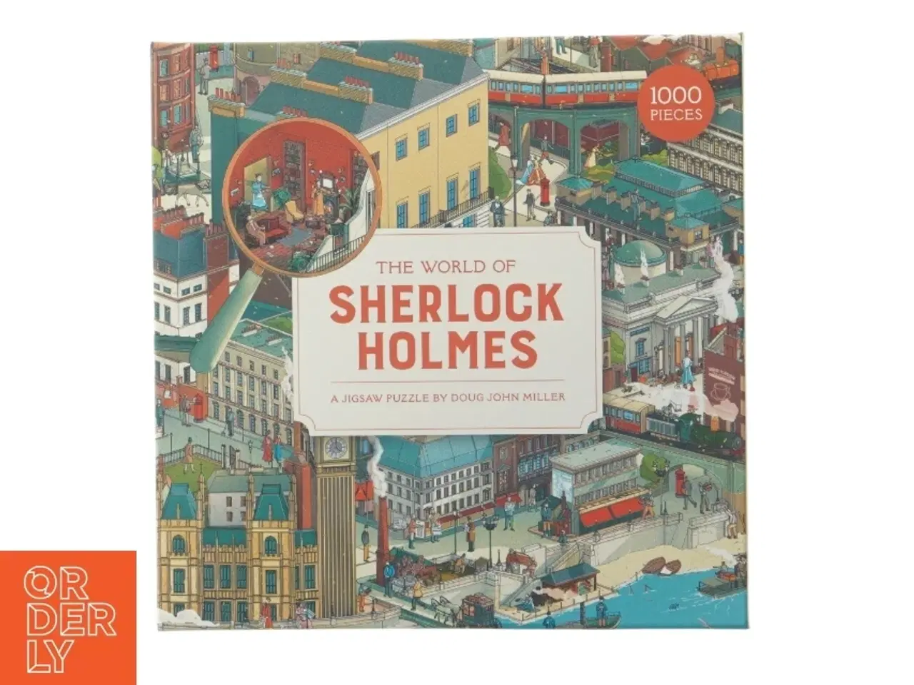 Billede 1 - Sherlock Holmes puslespil fra Laurence King Publishing (str. 1000 brikker)