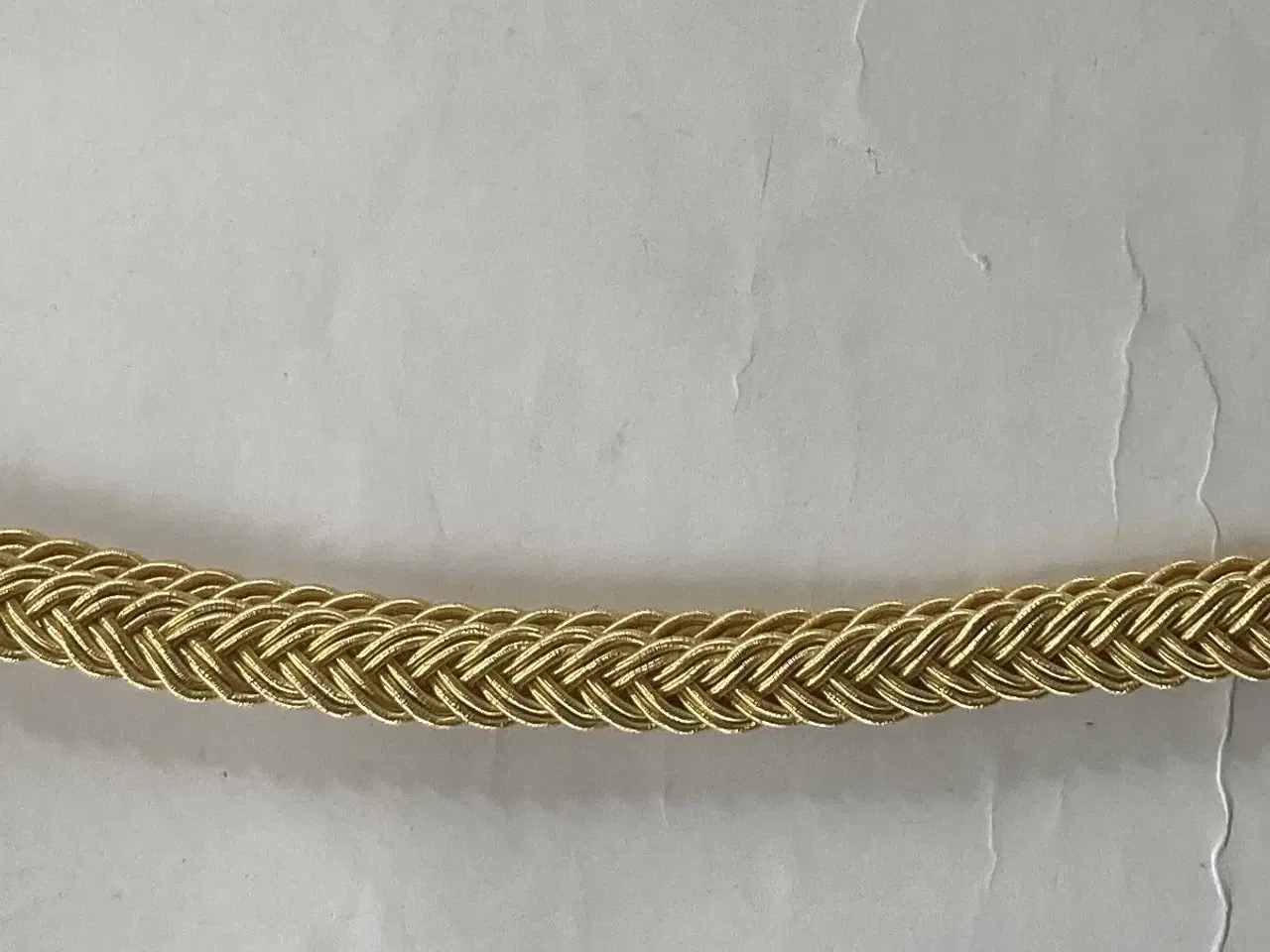 Billede 1 - 8mm Stormsnor i "Guldtrækkeri" til kasket 