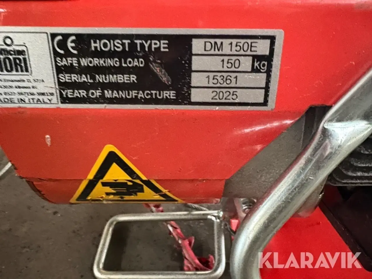 Billede 9 - El-hejs Officine Iori DM 150E