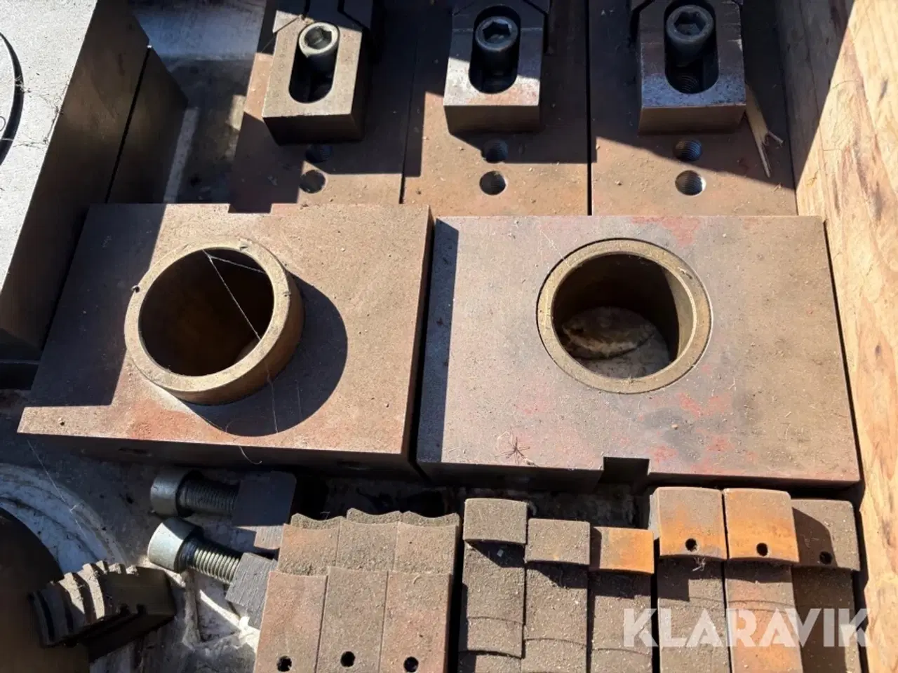 Billede 12 - Maskindele bland andet til drejebænk og fræser